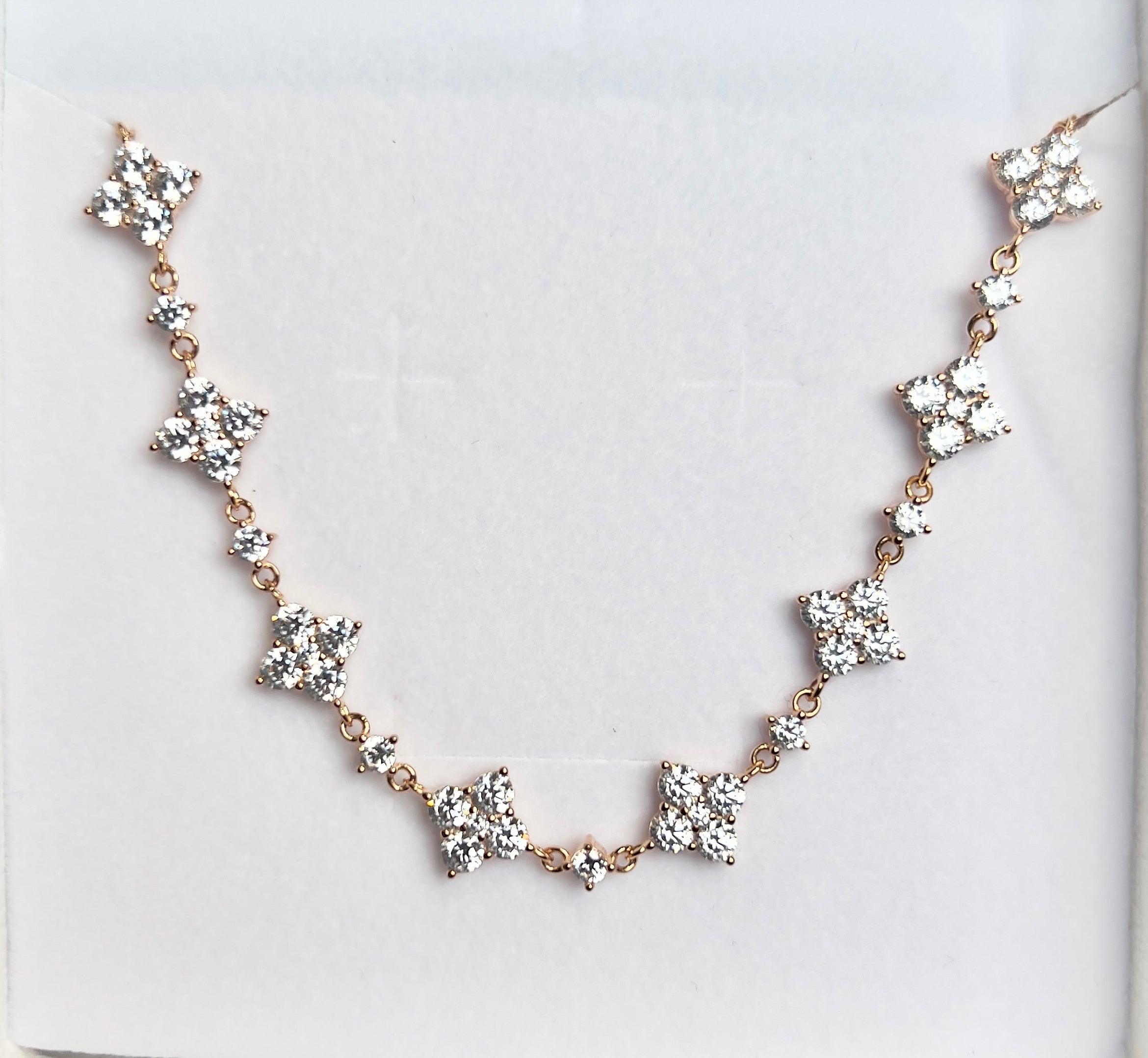 Flower Adjustable Moissanite Bracelet