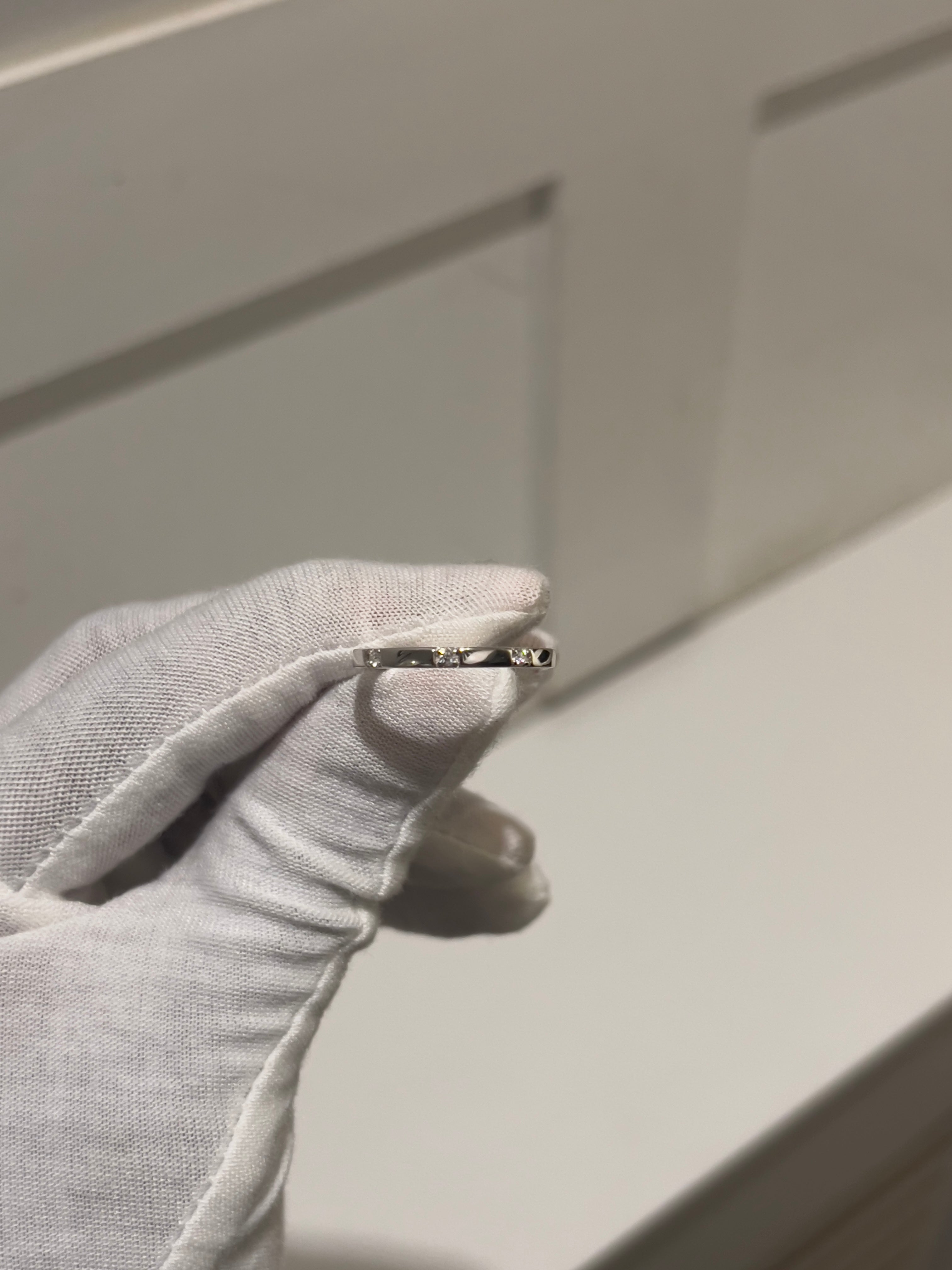 Sterling Silver Moissanite Ring